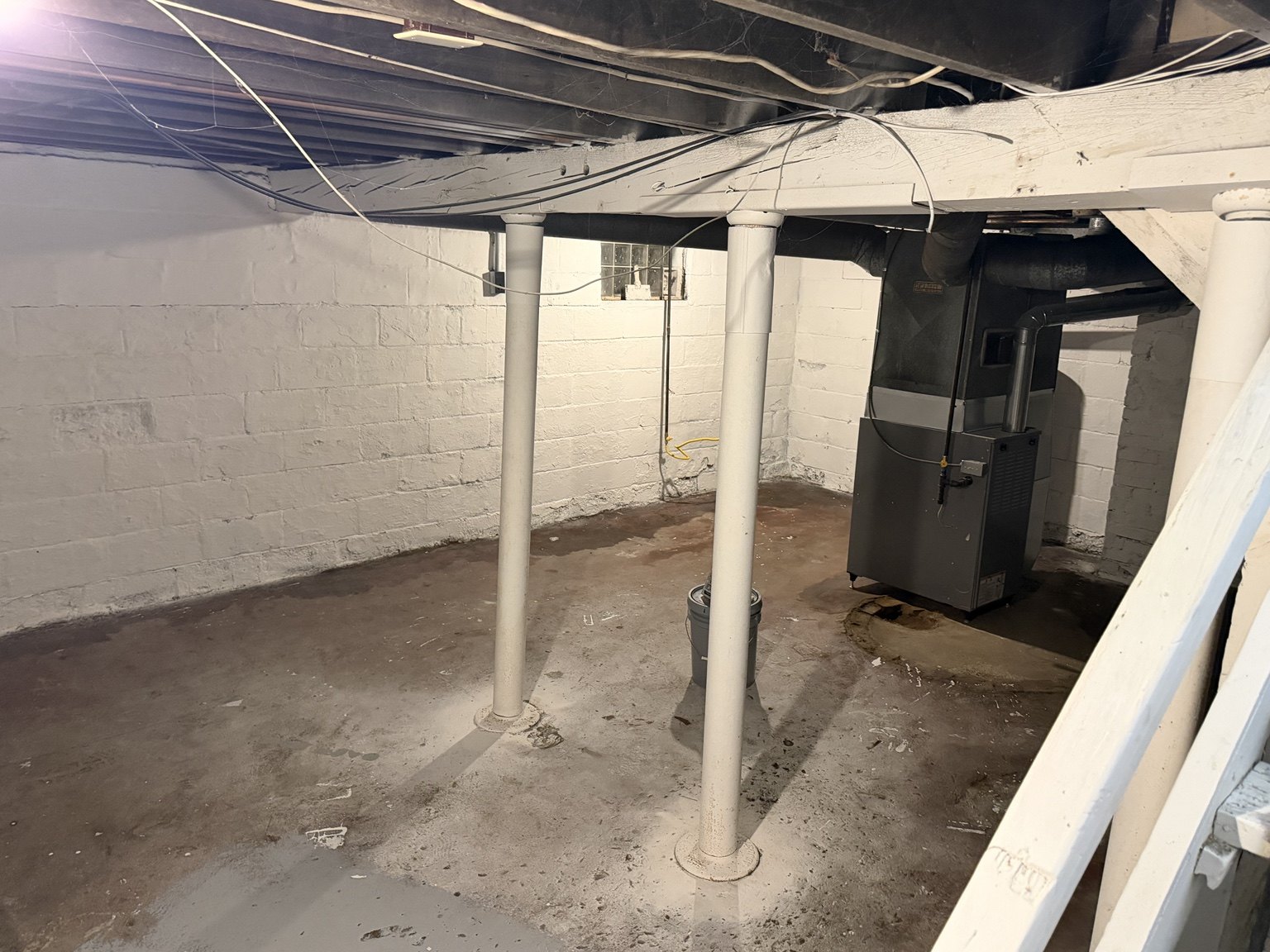 Basement before